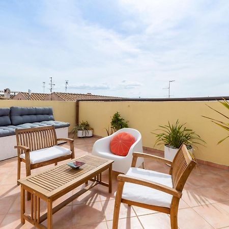 Castello Attic Sunset Terrace Apartment Каляри Екстериор снимка