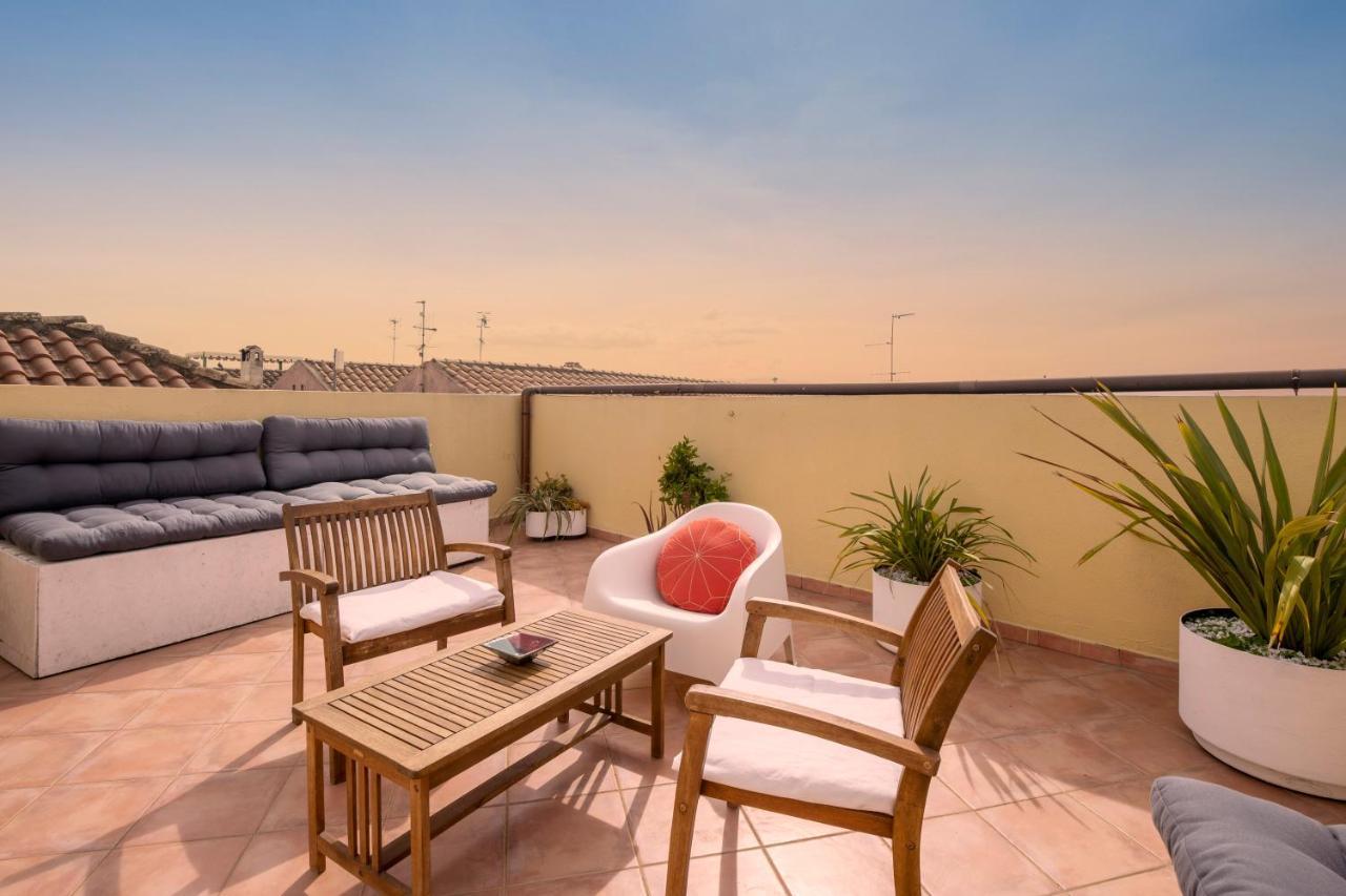Castello Attic Sunset Terrace Apartment Каляри Екстериор снимка