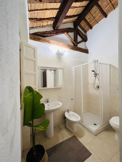 Castello Attic Sunset Terrace Apartment Каляри Екстериор снимка